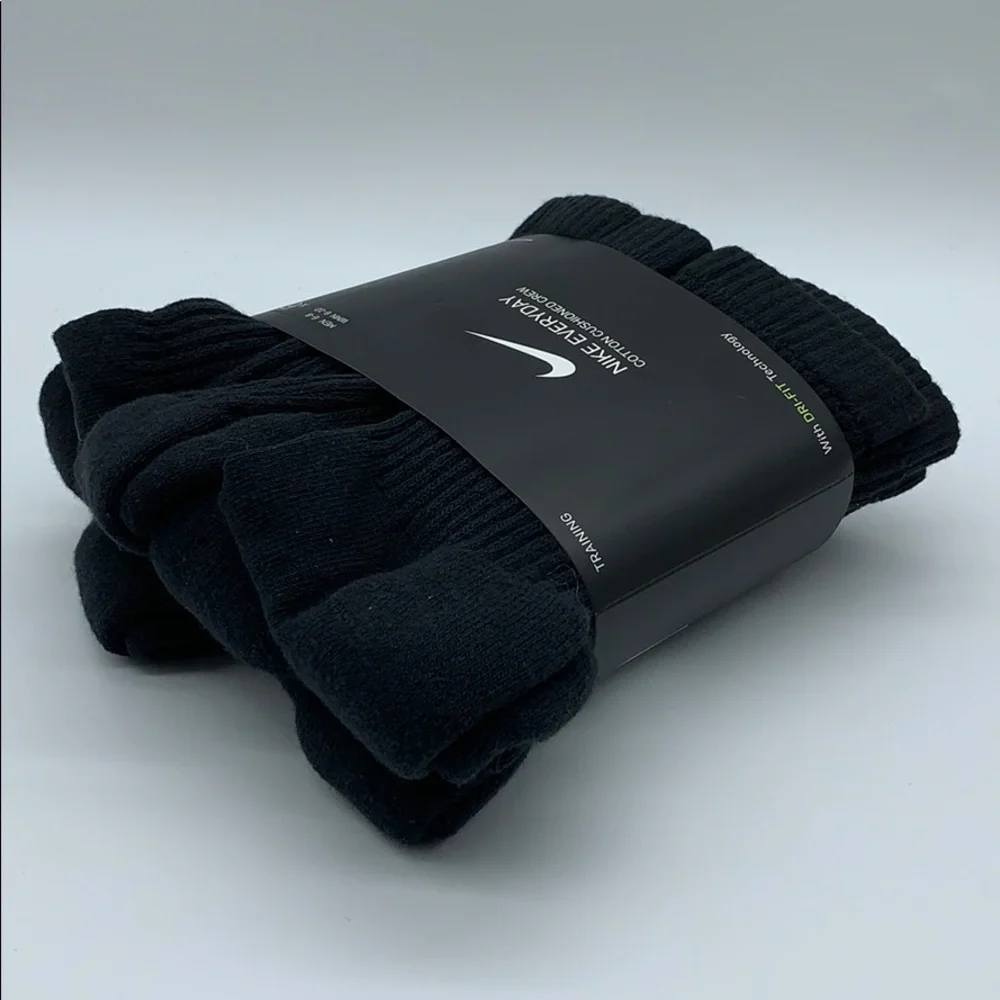 NIKE 6 pairs pack EVERYDAY COTTON CUSHIONED CREW - Picture 14 of 16